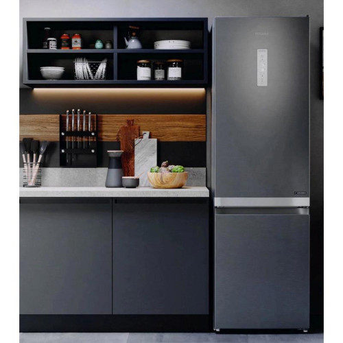 Холодильник Hotpoint HT 7201I MX O3 2-хкамерн. нержавеющая сталь