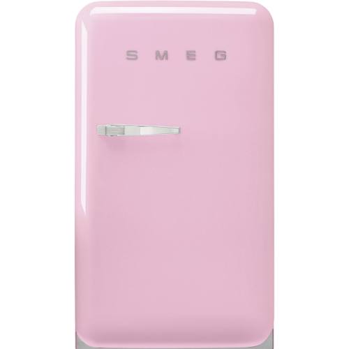 Холодильник SMEG/ Холодильник SMEG, отдельностоящий, однодверный, LED подсветка, внутренняя морозильная камера, электромеханический контроль температуры, стандартный компрессор, полезный объем 105 л, энергоэффективность D, уровень шума 35 дБ, цвет розовый