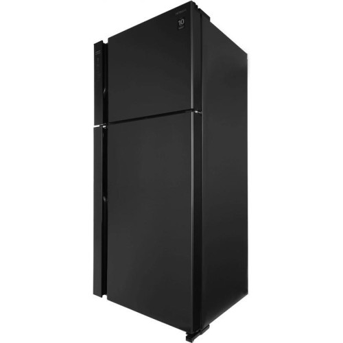 Холодильник Hitachi R-V660PUC7-1 BBK 2-хкамерн. черный бриллиант инвертер