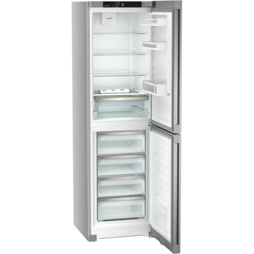 Холодильники LIEBHERR/ Pure, EasyFresh, МК NoFrost, 4 контейнера МК, в. 201,5 см, ш. 60 см, улучшенный класс ЭЭ, внутренние ручки, покрытие SteelFinish