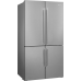 Холодильник SMEG/ Холодильник SMEG, отдельностоящий, 4-х дверный, LED дисплей, антибактериальное покрытие, конвекция, инверторный компрессор, сигнал повышения температуры, сигнал открытой дверцы, полный Nofrost, энергоэффективность Е, цвет нержавеющая ста