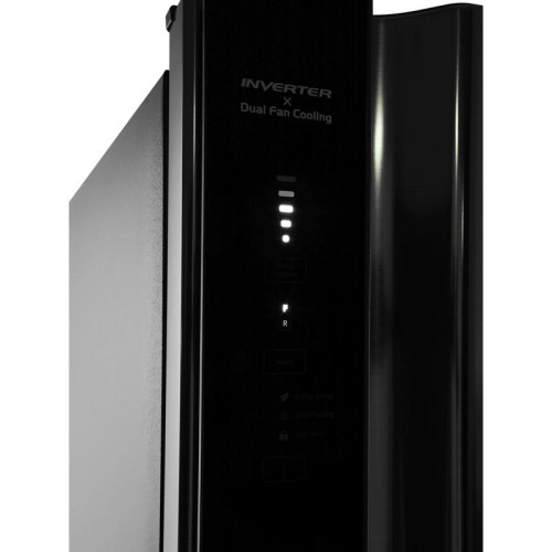 Холодильник Hitachi HRTN7489DF BSLCS 2-хкамерн. серебристый инвертер