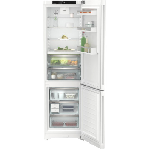 Холодильники LIEBHERR/ Plus, BioFresh 2 контейнера, МК NoFrost, 3 контейнера МК, в. 201,5 см, ш. 60 см, класс ЭЭ A++, внутренние ручки, белый цвет
