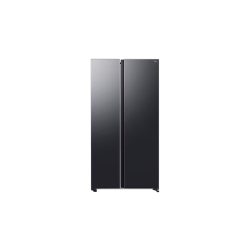 Холодильник Samsung/ Холодильник Samsung, Side-by-Side, объем 646 л, технология SpaceMax, сенсорное управление, Wi-Fi, цвет черный