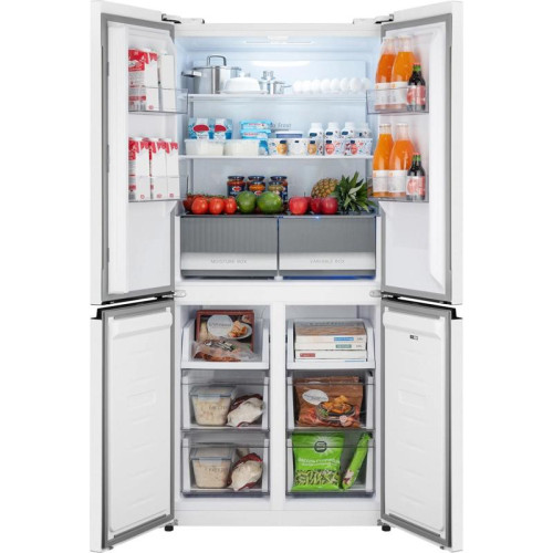 Холодильник Weissgauff WCD 450 W NoFrost Inverter 3-хкамерн. белый