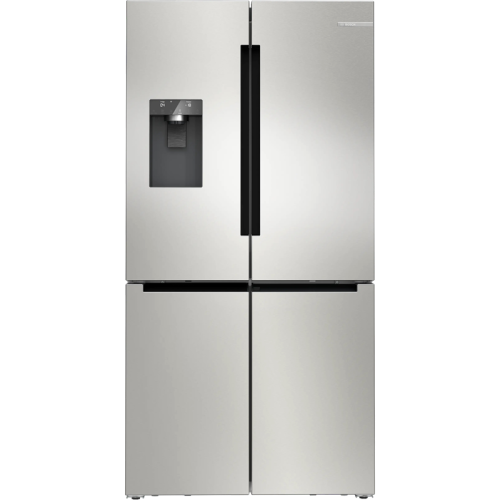 Series 6, холодильник French Door, 1800х905х731 мм, объем камер 574 (375+199) литров, side by side, Full NoFrost,  Диспенсер для льда и воды, LED освещение, 2 ящика для овощей и фруктов MultiBox, класс энергопотребления А++, раздельная регулировка темпера