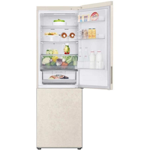 Холодильник LG GC-B459AEMW 2-хкамерн. бежевый инвертер