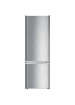 Холодильники Liebherr/ 161.2x55x63, объем камер 212/53 л, нижняя морозильная камера, серебристый