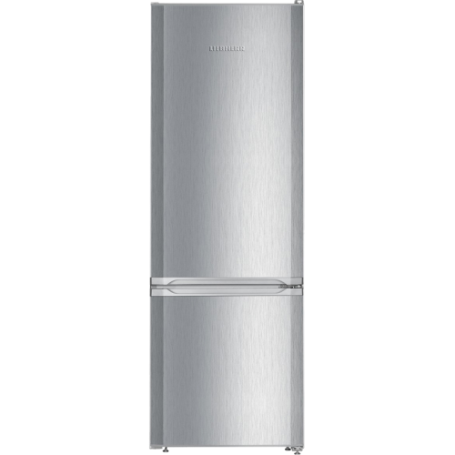Холодильники Liebherr/ 161.2x55x63, объем камер 212/53 л, нижняя морозильная камера, серебристый