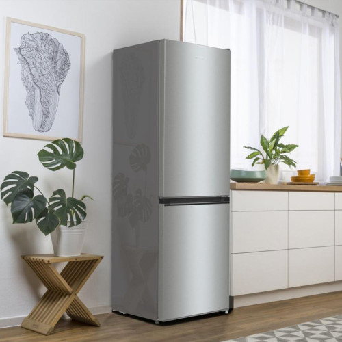 Холодильник Gorenje/ Холодильник Gorenje, отдельностоящий, объем 320 л (210+110 л), No Frost Plus, Multiflow 360, быстрое замораживание, цифровой дисплей, электронное управление, энергоэффективность А++, уровень шума 38 дБ, цвет нержавеющая сталь