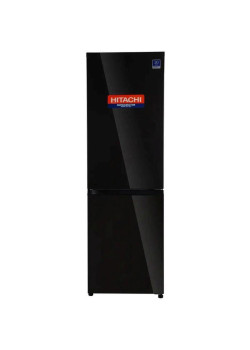 Холодильник Hitachi R-B410PUC6 BBK 2-хкамерн. черный инвертер