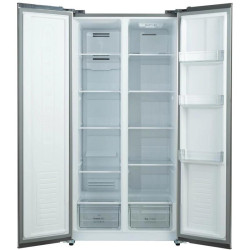 Холодильник Бирюса SBS 400 I 2-хкамерн. нержавеющая сталь