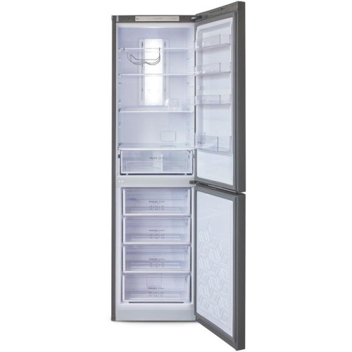 Холодильник Бирюса Б-I980NF 2-хкамерн. нержавеющая сталь глянц.