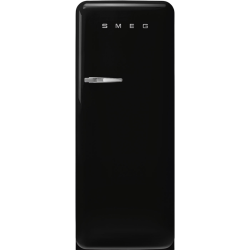 Холодильник SMEG/ Холодильник SMEG, отдельностоящий, стиль 50-х, однокамерный, внутренняя морозильная камера, объем 270 л, MultiFlow, инверторный компрессор, энергоэффективность С, цвет черный