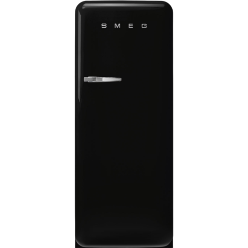 Холодильник SMEG/ Холодильник SMEG, отдельностоящий, стиль 50-х, однокамерный, внутренняя морозильная камера, объем 270 л, MultiFlow, инверторный компрессор, энергоэффективность С, цвет черный