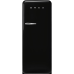 Холодильник SMEG/ Холодильник SMEG, отдельностоящий, стиль 50-х, однокамерный, внутренняя морозильная камера, объем 270 л, MultiFlow, инверторный компрессор, энергоэффективность С, цвет черный
