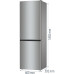 Холодильник Gorenje/ Холодильник Gorenje, отдельностоящий, объем 320 л (210+110 л), No Frost Plus, Multiflow 360, быстрое замораживание, цифровой дисплей, электронное управление, энергоэффективность А++, уровень шума 38 дБ, цвет нержавеющая сталь