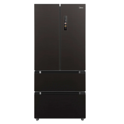 Холодильник Midea/ MDK/Холодильник Midea, объем 471 л, холодильная камера 340 л, морозильная камера 131 л, инверторный компрессор, Full No Frost, дисплей, Duo Control, независимая зона Vario Box, управление через приложение, Wi-Fi, энергоэффективность А+,