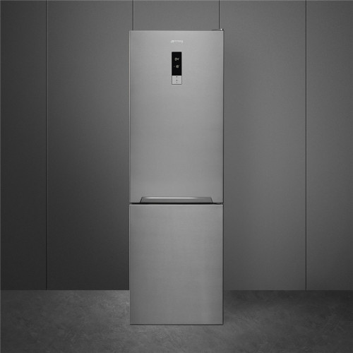 Холодильник SMEG/ Отдельностоящий холодильник, 60 см, нержавеющая сталь с обработкой против отпечатков пальцев