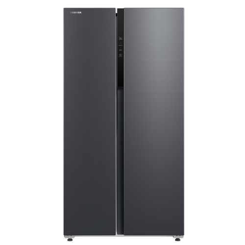 Холодильник Toshiba/ Холодильник Toshiba, Side-by-Side, ВхШхГ 1775х910х698 мм, полезный объем 600 л (380 + 220), Full No Frost, инверторный компрессор, антибактериальный модуль PureBio, металлическая задняя стенка, зона максимальной влажности, зона регули