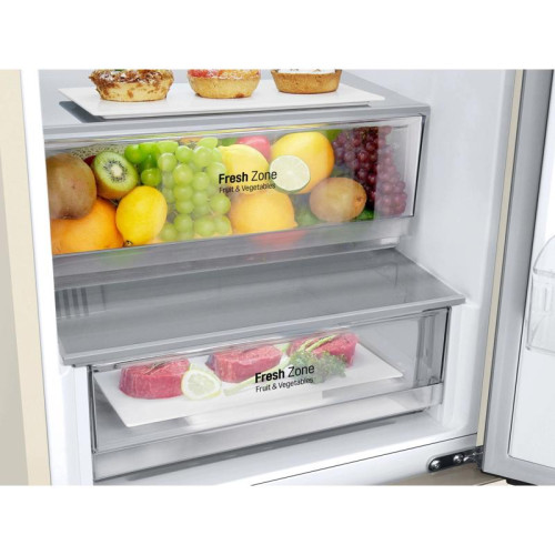Холодильник LG GC-B509AEMW 2-хкамерн. бежевый инвертер Холодильник LG GC-B509AEMW 2-хкамерн. бежевый инвертер