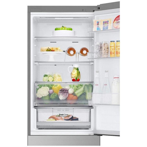 Холодильник LG GC-B459ANMW 2-хкамерн. серебристый инвертер