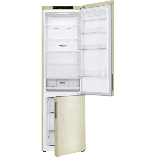 Холодильник LG GA-B509CECL 2-хкамерн. бежевый глянц. инвертер
