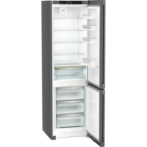 Холодильники LIEBHERR/ Pure, EasyFresh, МК NoFrost, 3 контейнера МК, в. 201,5 см, ш. 60 см, улучшенный класс ЭЭ, внутренние ручки, цвет Dark Grey
