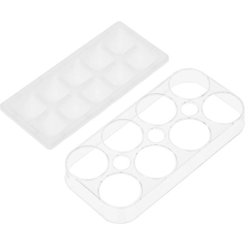 Холодильник Hyundai CC35083F белое стекло 2-хкамерн. белый