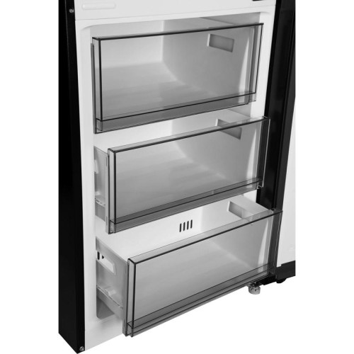 Холодильник Hyundai CC50073F 2-хкамерн. черный инвертер