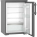 Холодильник Liebherr/ Pure, 85x55х60.7, однокамерный, 125 литров без МК,цвет Dark Grey,ручки c толкателем