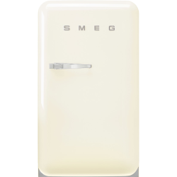 Холодильник SMEG/ Холодильник SMEG, отдельностоящий, однодверный, LED подсветка, внутренняя морозильная камера, электромеханический контроль температуры, стандартный компрессор, полезный объем 105 л, энергоэффективность D, уровень шума 35 дБ, цвет кремовы
