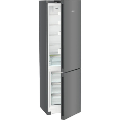 Холодильники LIEBHERR/ Pure, EasyFresh, МК NoFrost, 3 контейнера МК, в. 201,5 см, ш. 60 см, улучшенный класс ЭЭ, внутренние ручки, цвет Dark Grey