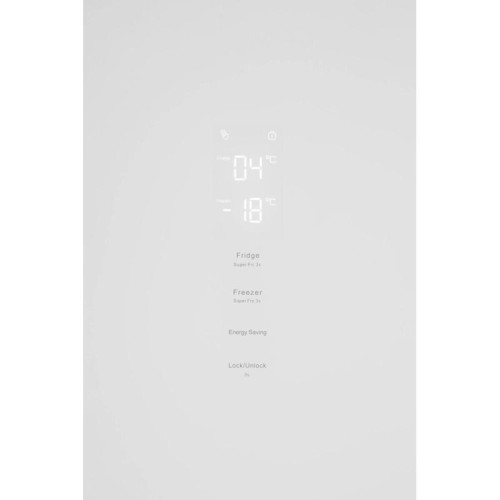 Холодильник Hyundai CC35083F белое стекло 2-хкамерн. белый