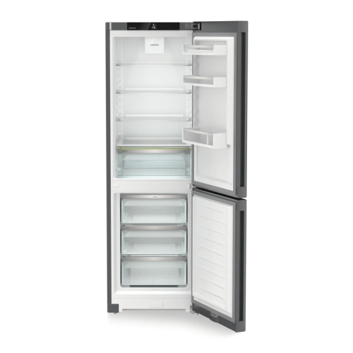 Холодильники LIEBHERR/ Pure, EasyFresh, МК NoFrost, 3 контейнера МК, в. 185,5 см, ш. 60 см, улучшенный класс ЭЭ, внутренние ручки,цвет Dark Grey