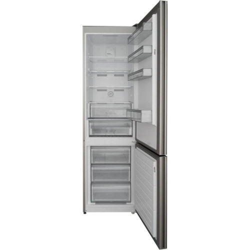 Холодильник Schaub Lorenz SLU S379Y4E 2-хкамерн. черное стекло