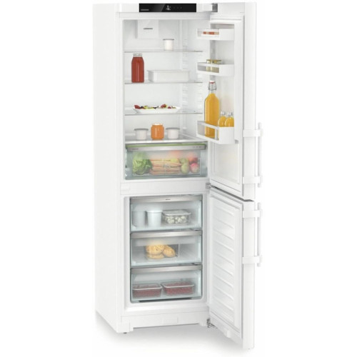 Холодильники LIEBHERR/ Pure, EasyFresh, МК NoFrost 3 контейнера, сенсорный дисплей Touch, внешние ручки с толкателями, белый цвет, ВхШхГ, см: 185.5х60х67.5