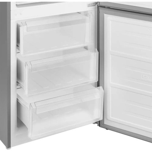 Холодильник Weissgauff WRK 2000 Total NoFrost Inverter Inox 2-хкамерн. нержавеющая сталь инвертер