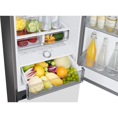 Холодильник Samsung RB34C7B5E12/EF 2-хкамерн. белый стекло