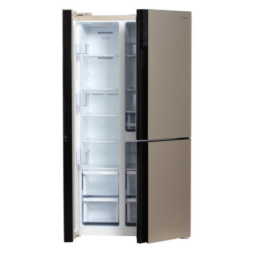 Холодильник Hyundai CS5073FV 3-хкамерн. шампань инвертер