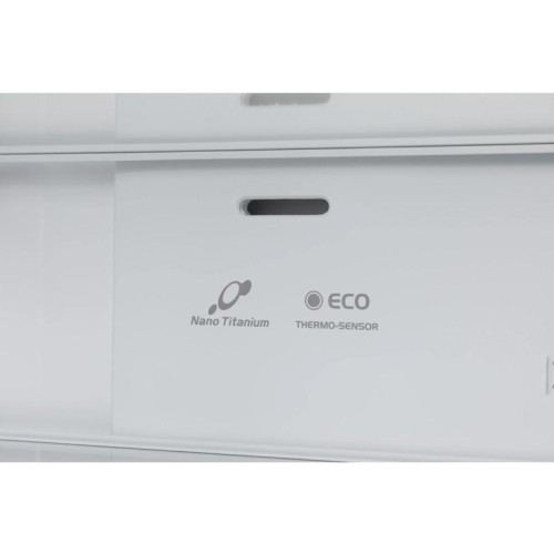 Холодильник Hitachi R-W660PUC7 GBE 2-хкамерн. бежевый стекло инвертер