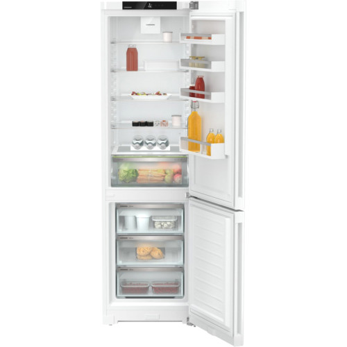 Холодильники LIEBHERR/ Pure, EasyFresh, МК NoFrost, 3 контейнера МК, в. 201,5 см, ш. 60 см, класс ЭЭ A, внутренние ручки, белый цвет