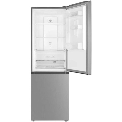 Холодильник Weissgauff WRK 185 Total NoFrost Inverter Inox 2-хкамерн. нержавеющая сталь инвертер