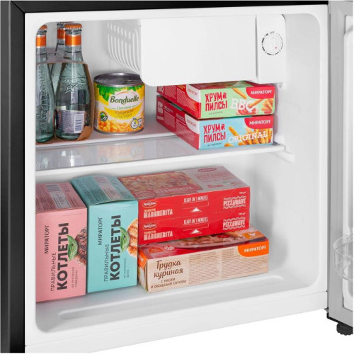 Холодильник Maunfeld MFF50WD 1-нокамерн. дерево/черный мат.