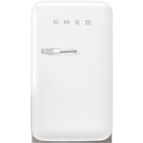 Холодильник SMEG/ Отдельностоящий минибар, белый, стиль 50-х гг, петли справа