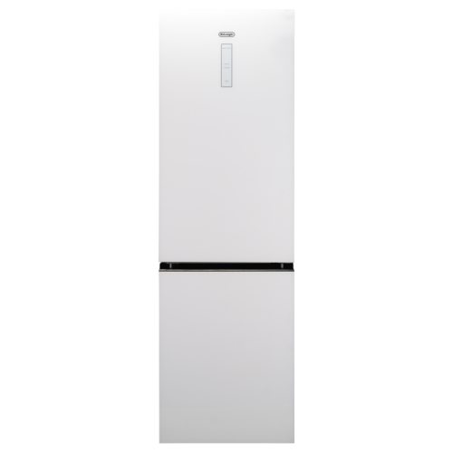 Холодильник Delonghi/ Холодильник Delonghi, отдельностоящий, ВхШхГ 1950х600х658 мм, объем 344 (235+109) л, сенсорное управление, Total Frost Free, Fresh Zone, контроль влажности, суперохлаждение, суперзамораживание, LED освещение, инверторный компрессор, 
