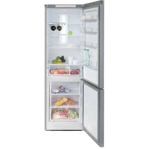 Холодильник Бирюса Б-M960NF 2-хкамерн. серебристый металлик