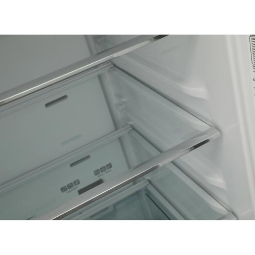 Холодильник Hitachi HRTN7489DF GBKCS 2-хкамерн. черный стекло инвертер