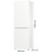 Холодильник Gorenje/ Холодильник Gorenje, отдельностоящий, объем 320 л (210+110 л), No Frost Plus, Multiflow 360, быстрое замораживание, цифровой дисплей, электронное управление, энергоэффективность А++, уровень шума 38 дБ, цвет белый