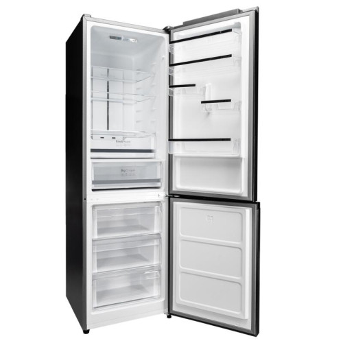 Холодильник Delonghi/ Холодильник Delonghi, отдельностоящий, ВхШхГ 1950х600х658 мм, объем 344 (235+109) л, сенсорное управление, Total Frost Free, Fresh Zone, контроль влажности, суперохлаждение, суперзамораживание, LED освещение, инверторный компрессор, 